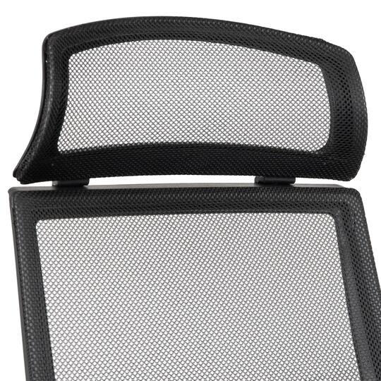 Mind Reader Black Height Adjustable Desk Chair with Wheels